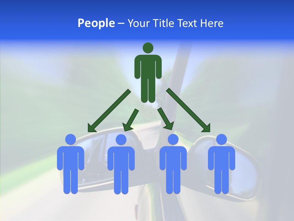 Rapid Road Movement PowerPoint Template