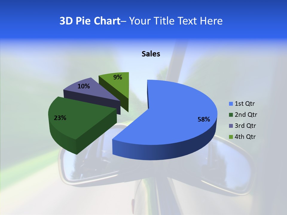Rapid Road Movement PowerPoint Template