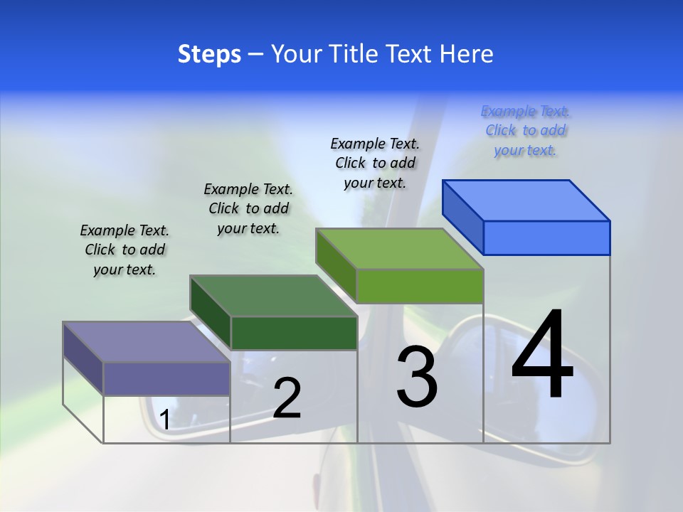 Rapid Road Movement PowerPoint Template