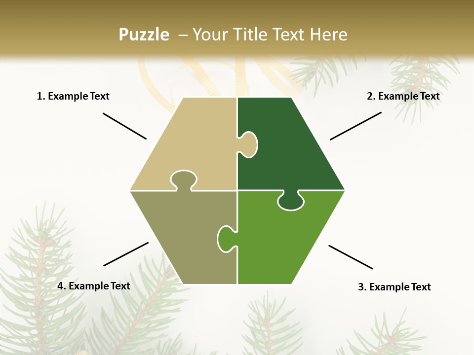 Decoration Holiday Year PowerPoint Template