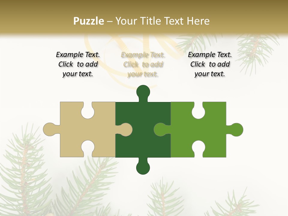 Decoration Holiday Year PowerPoint Template