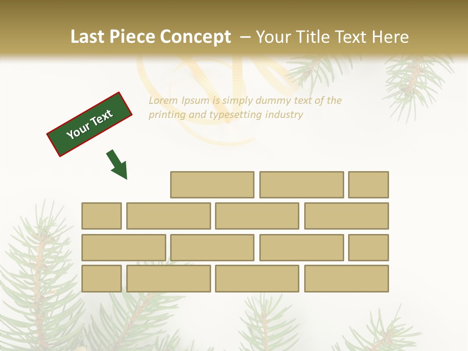 Decoration Holiday Year PowerPoint Template