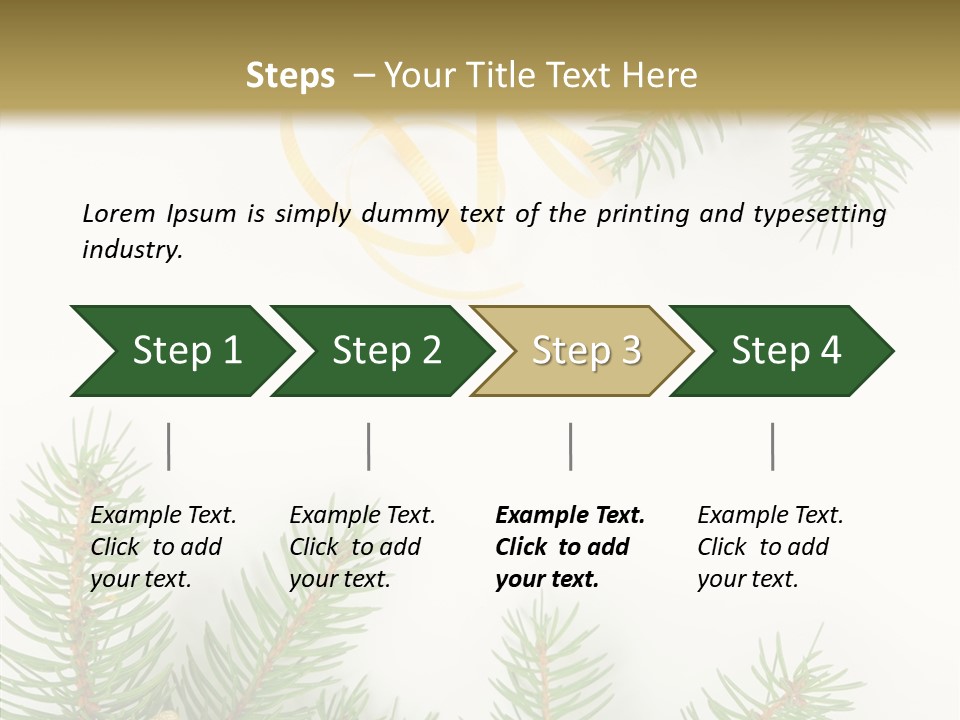 Decoration Holiday Year PowerPoint Template