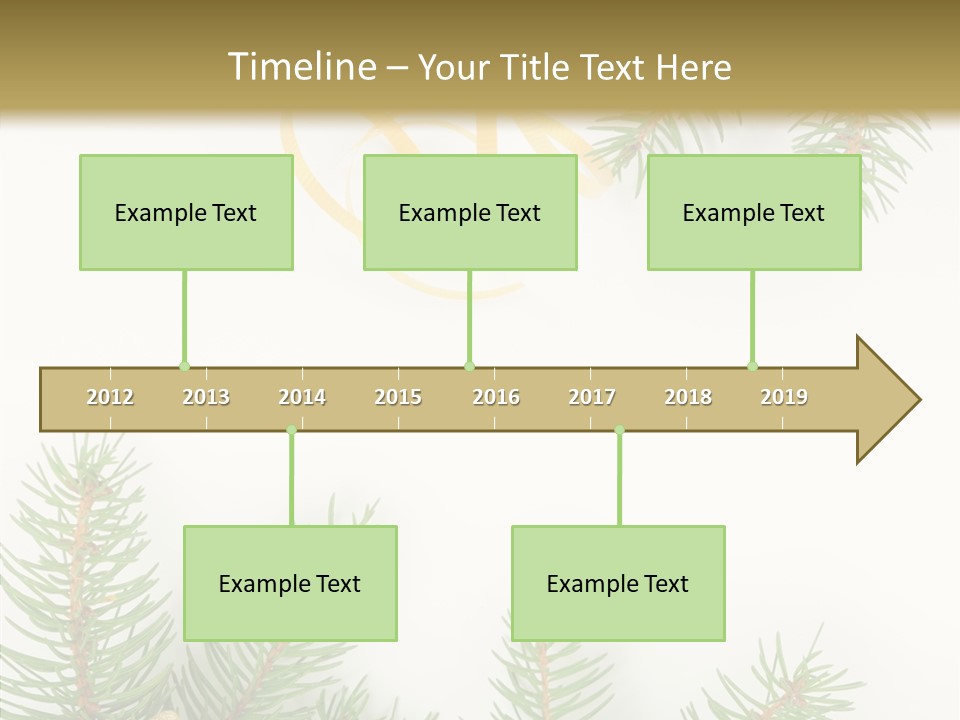 Decoration Holiday Year PowerPoint Template