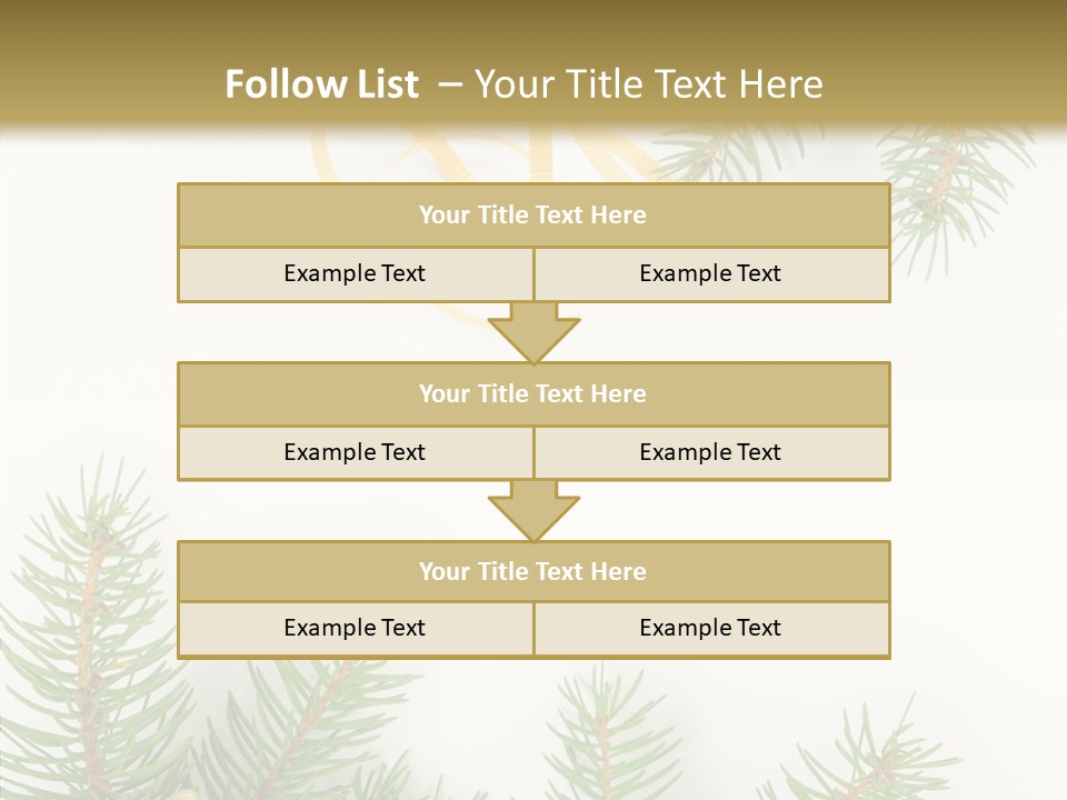 Decoration Holiday Year PowerPoint Template