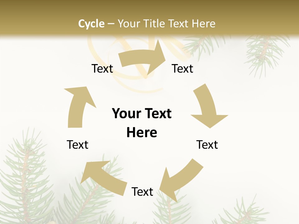 Decoration Holiday Year PowerPoint Template