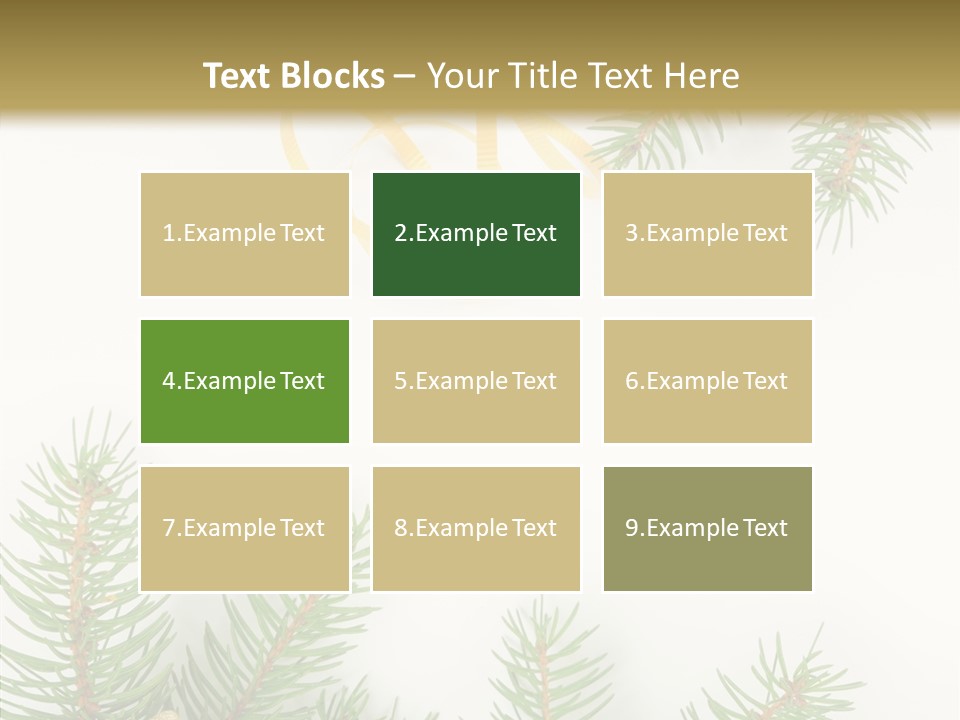 Decoration Holiday Year PowerPoint Template