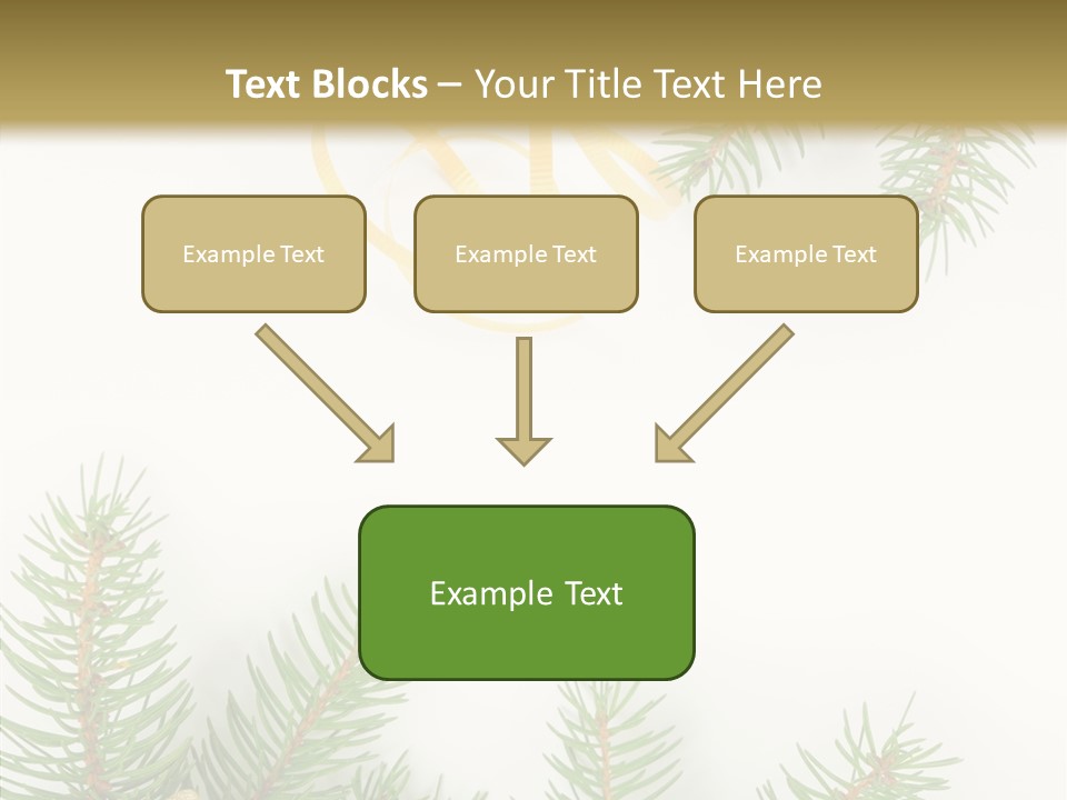 Decoration Holiday Year PowerPoint Template