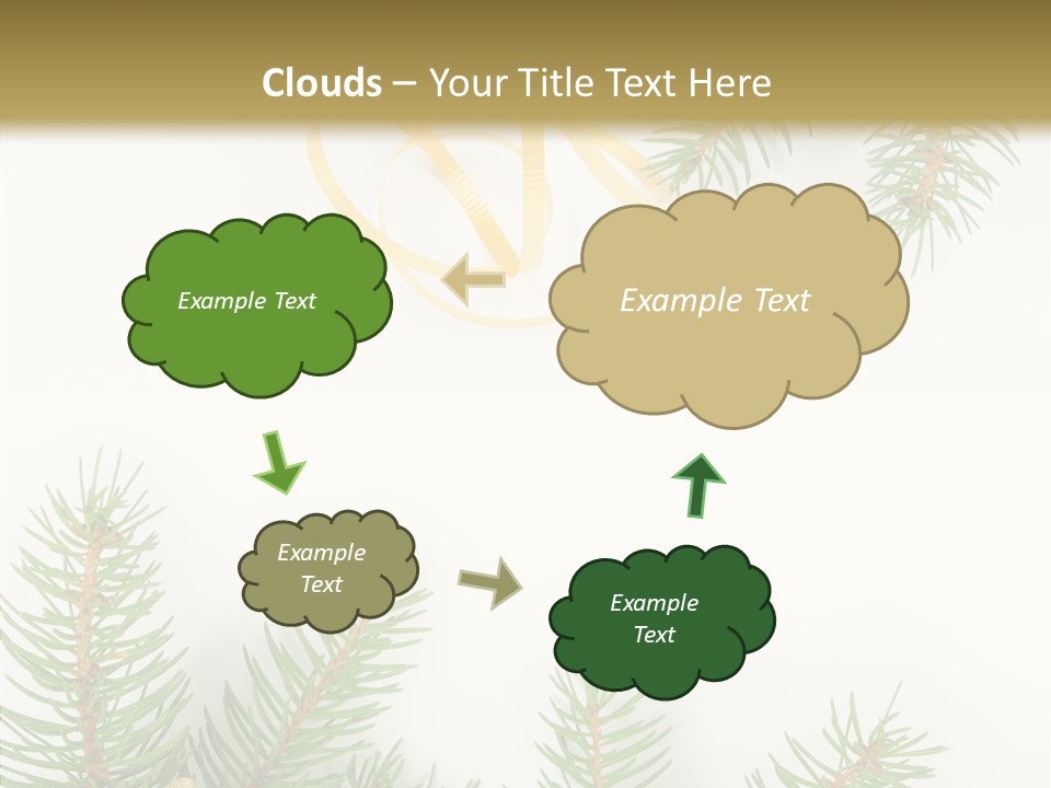 Decoration Holiday Year PowerPoint Template