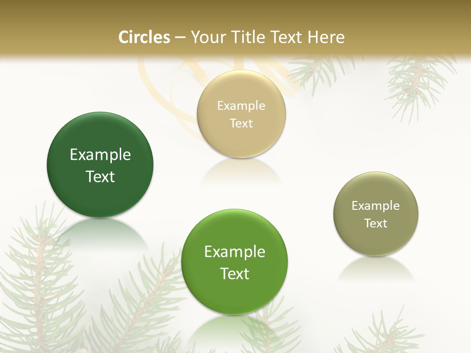 Decoration Holiday Year PowerPoint Template