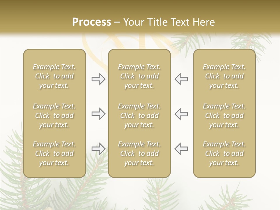 Decoration Holiday Year PowerPoint Template