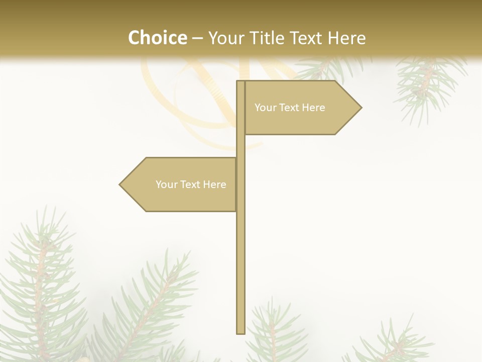 Decoration Holiday Year PowerPoint Template