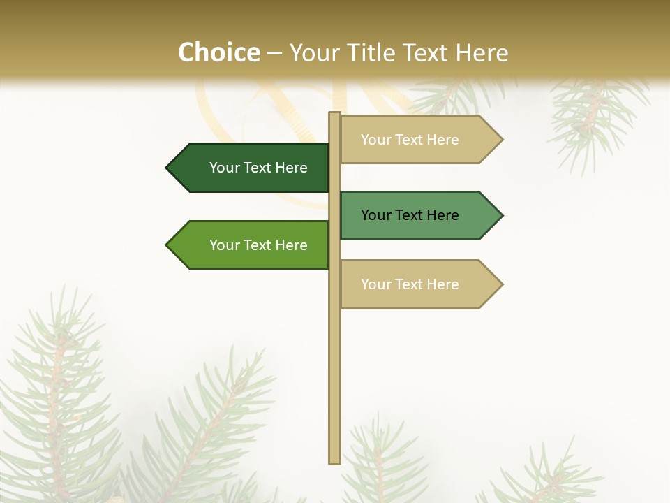 Decoration Holiday Year PowerPoint Template