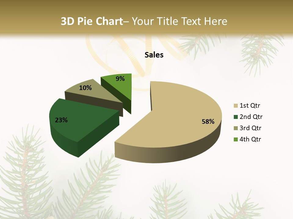 Decoration Holiday Year PowerPoint Template