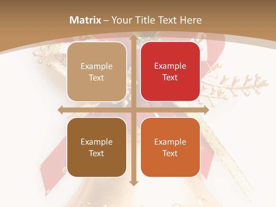 Xmas Glass Christmas PowerPoint Template