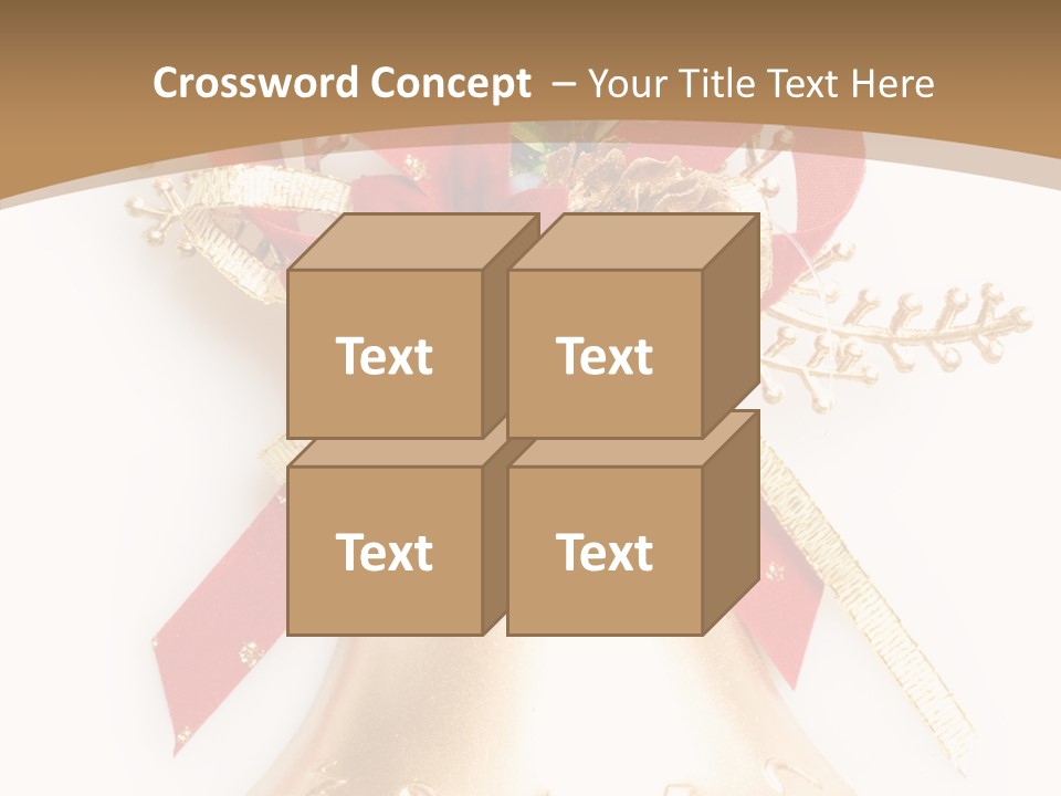 Xmas Glass Christmas PowerPoint Template
