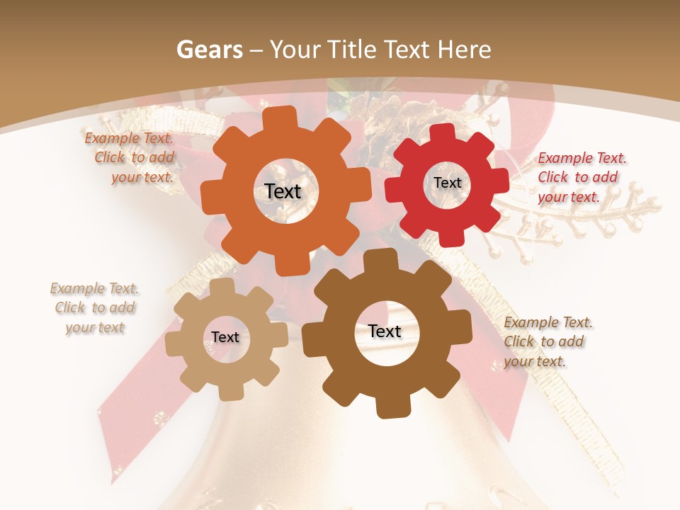 Xmas Glass Christmas PowerPoint Template