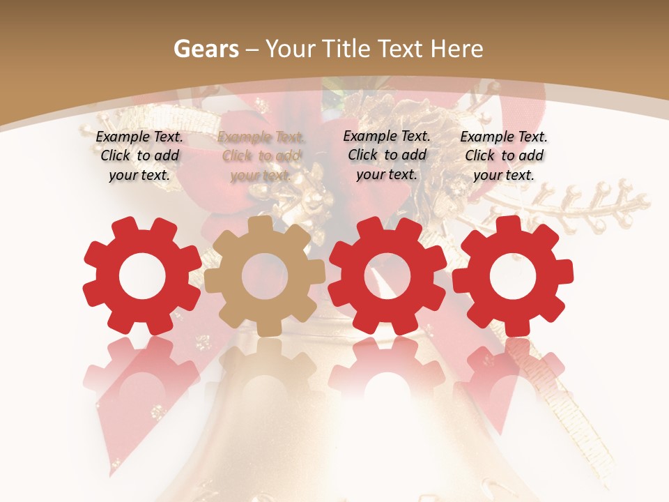 Xmas Glass Christmas PowerPoint Template