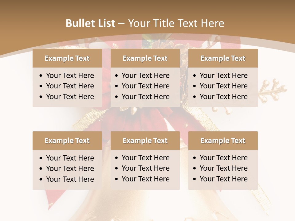 Xmas Glass Christmas PowerPoint Template