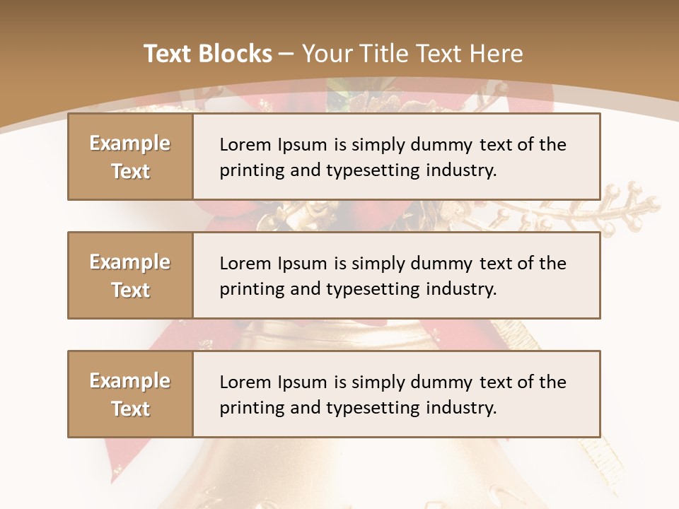 Xmas Glass Christmas PowerPoint Template