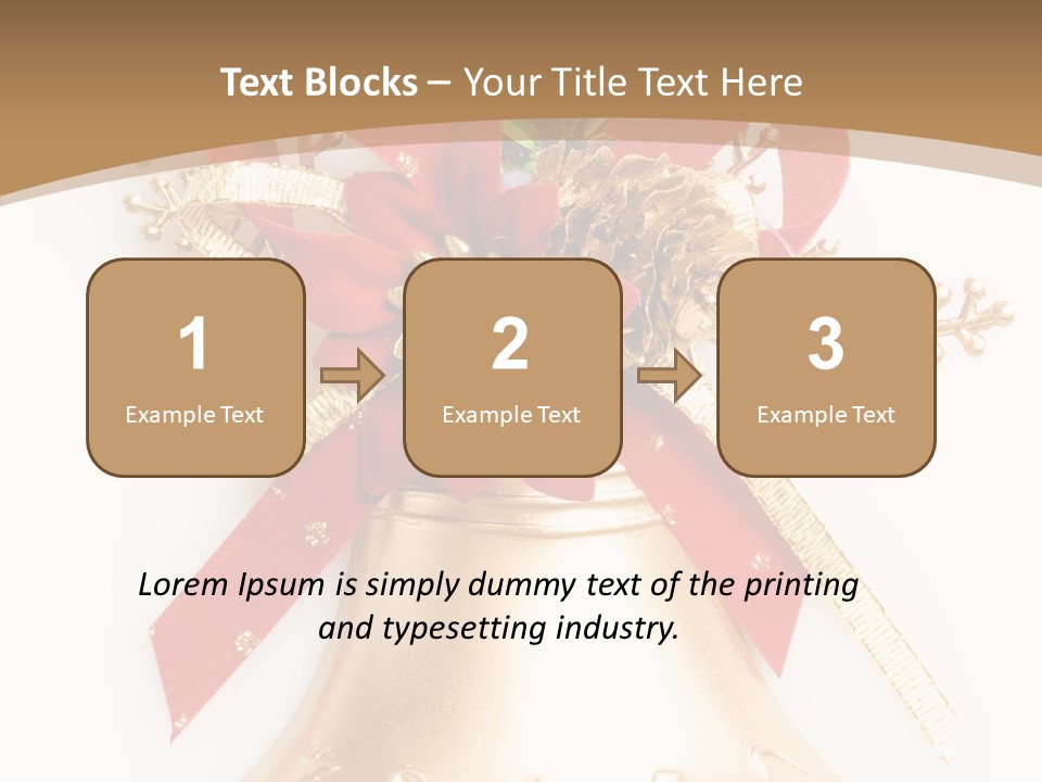 Xmas Glass Christmas PowerPoint Template