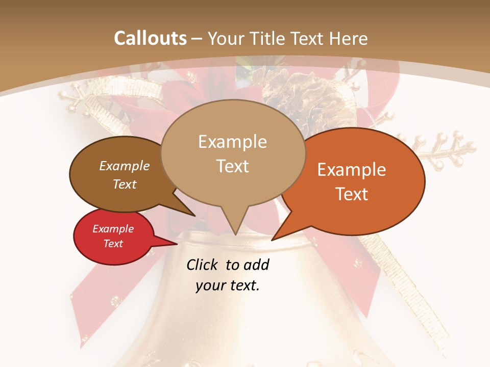 Xmas Glass Christmas PowerPoint Template