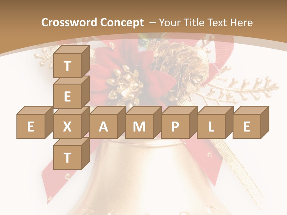 Xmas Glass Christmas PowerPoint Template