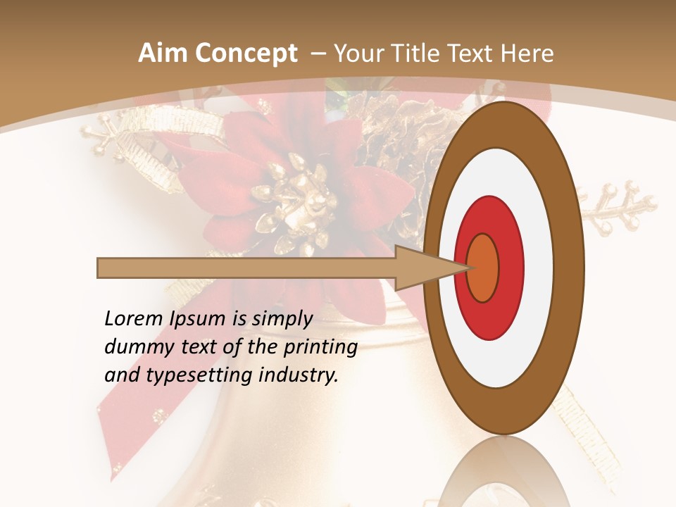Xmas Glass Christmas PowerPoint Template