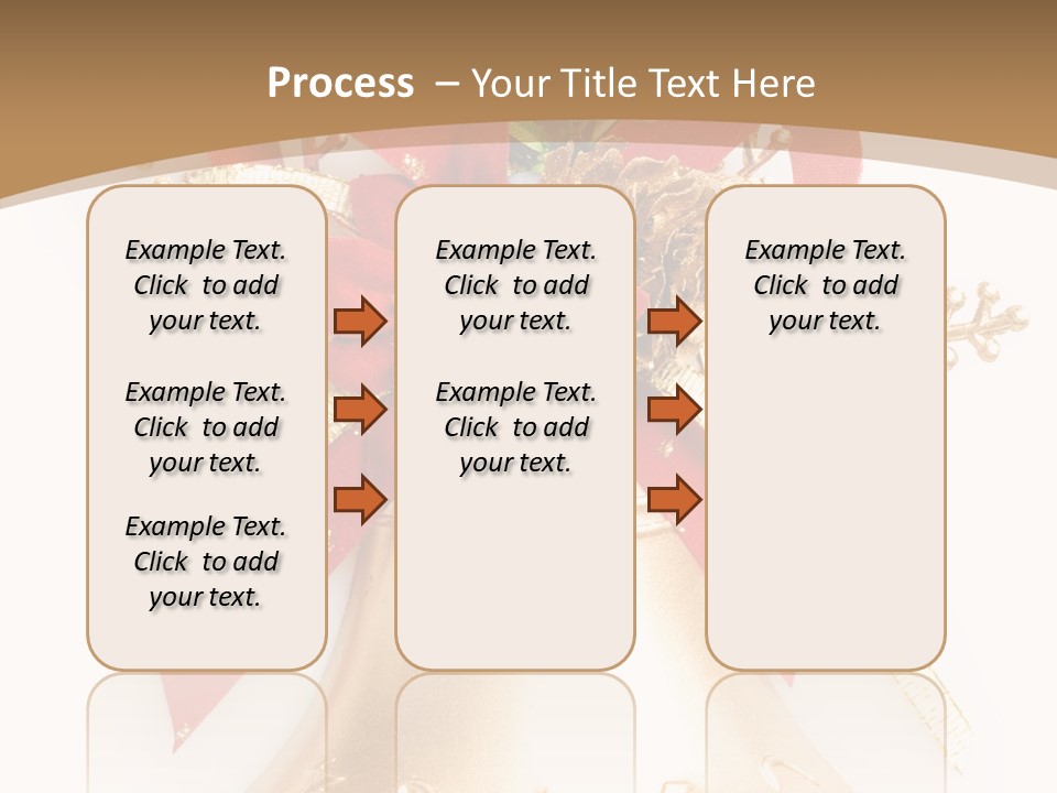 Xmas Glass Christmas PowerPoint Template