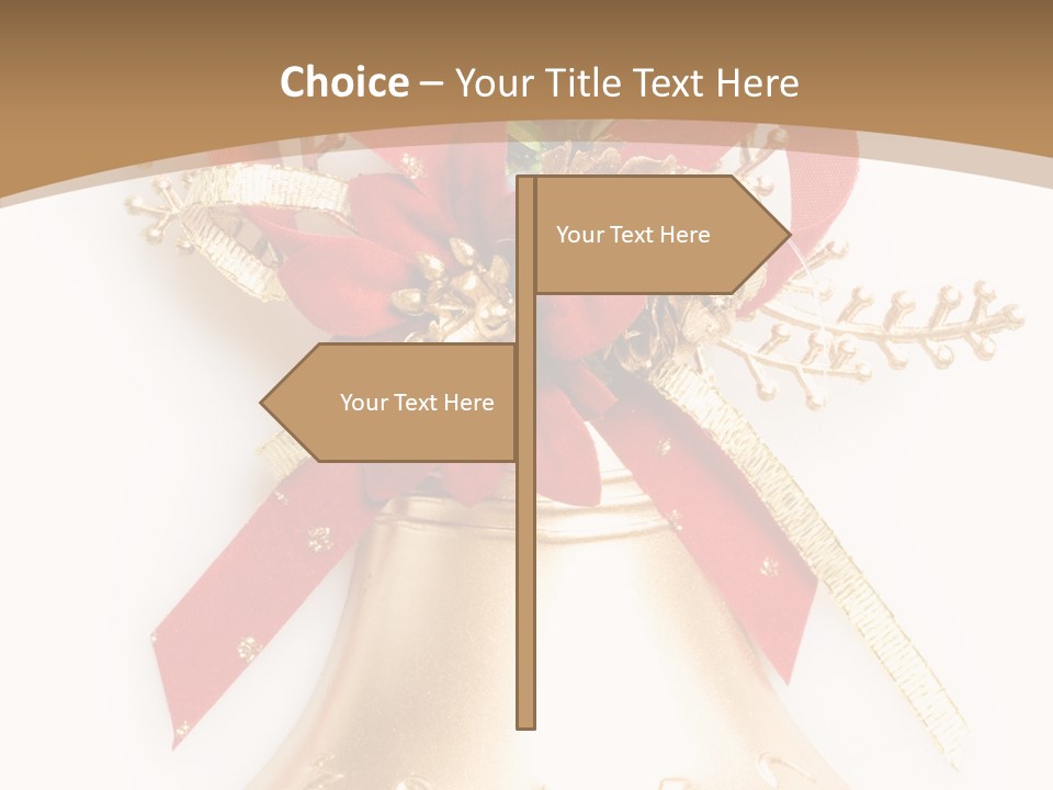 Xmas Glass Christmas PowerPoint Template