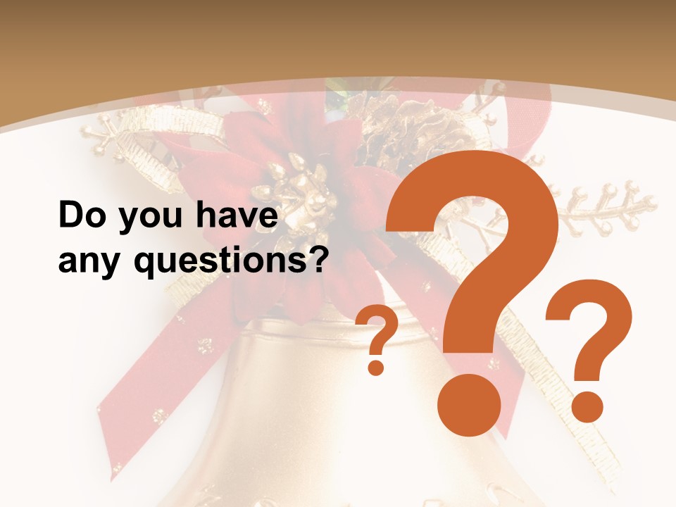 Xmas Glass Christmas PowerPoint Template