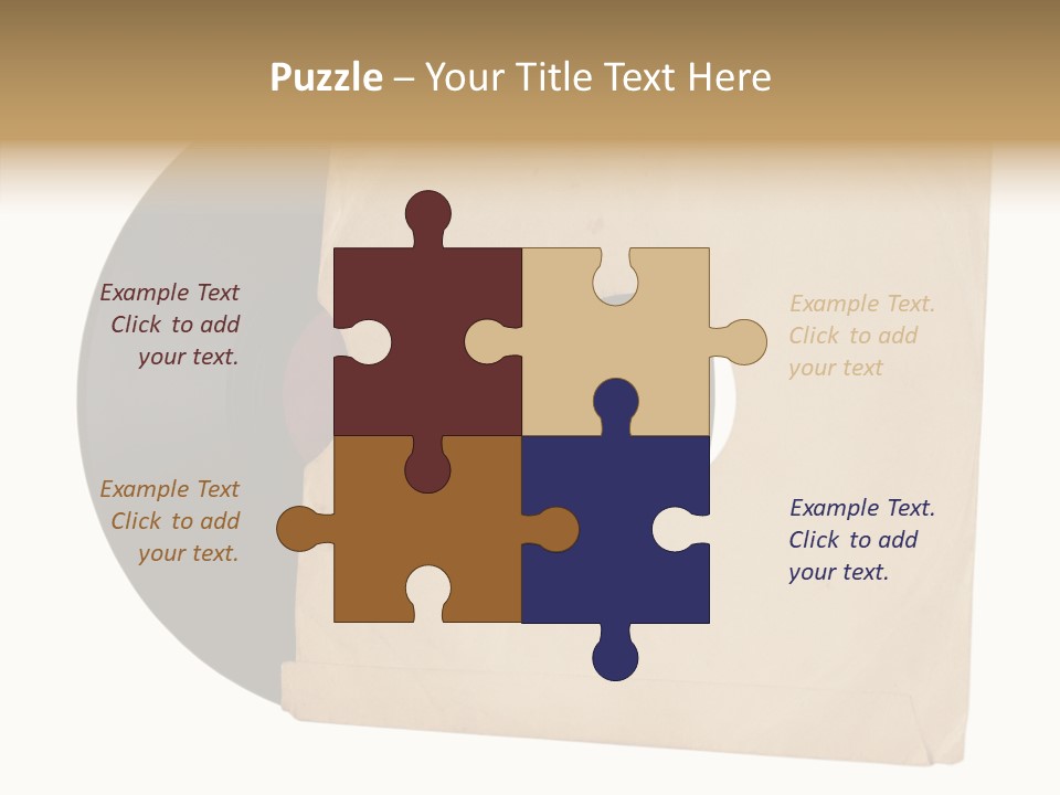 Retro Plate Detail PowerPoint Template