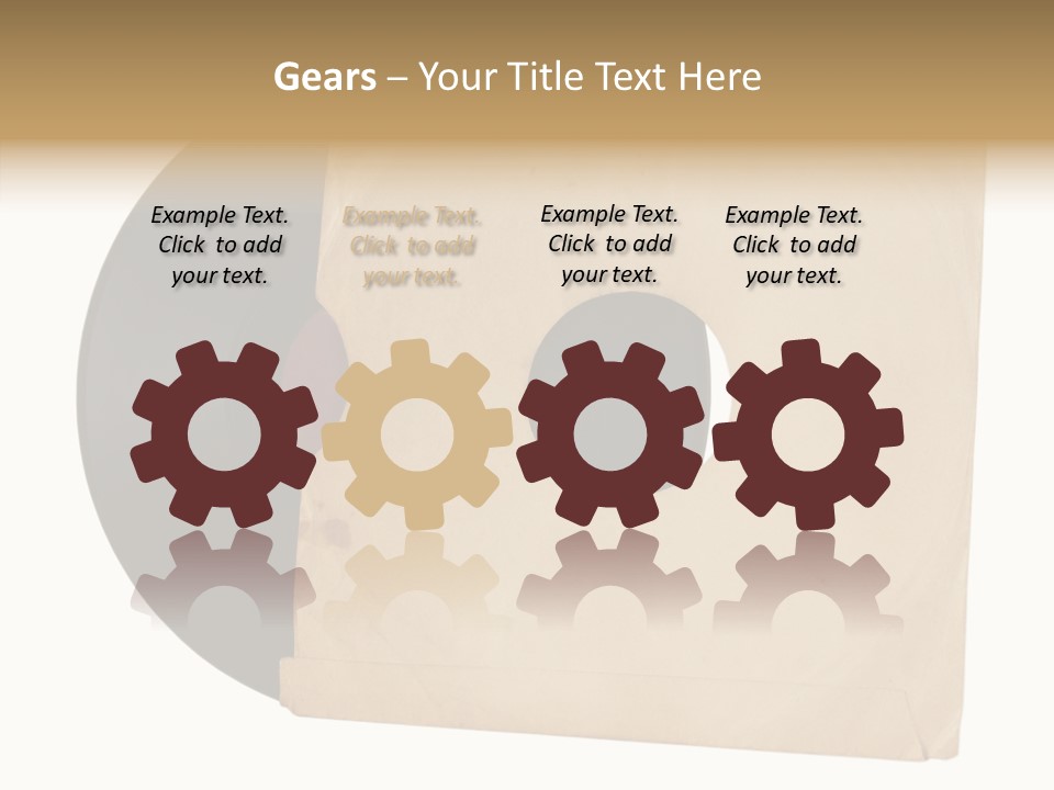 Retro Plate Detail PowerPoint Template