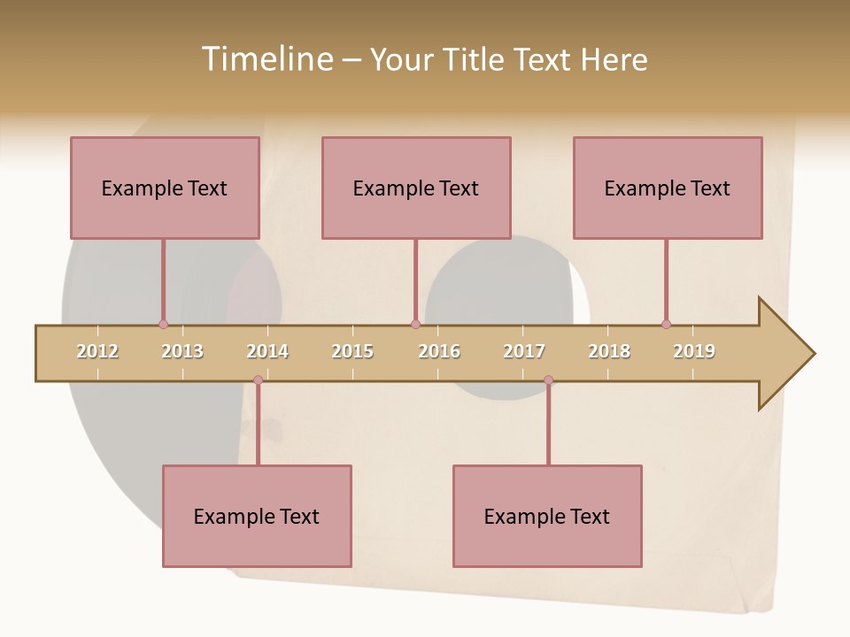 Retro Plate Detail PowerPoint Template