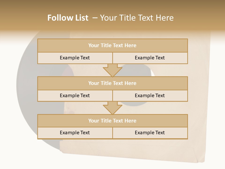 Retro Plate Detail PowerPoint Template