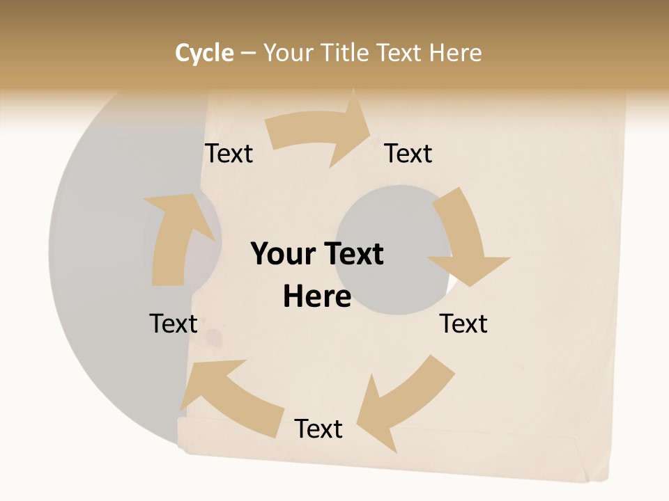 Retro Plate Detail PowerPoint Template