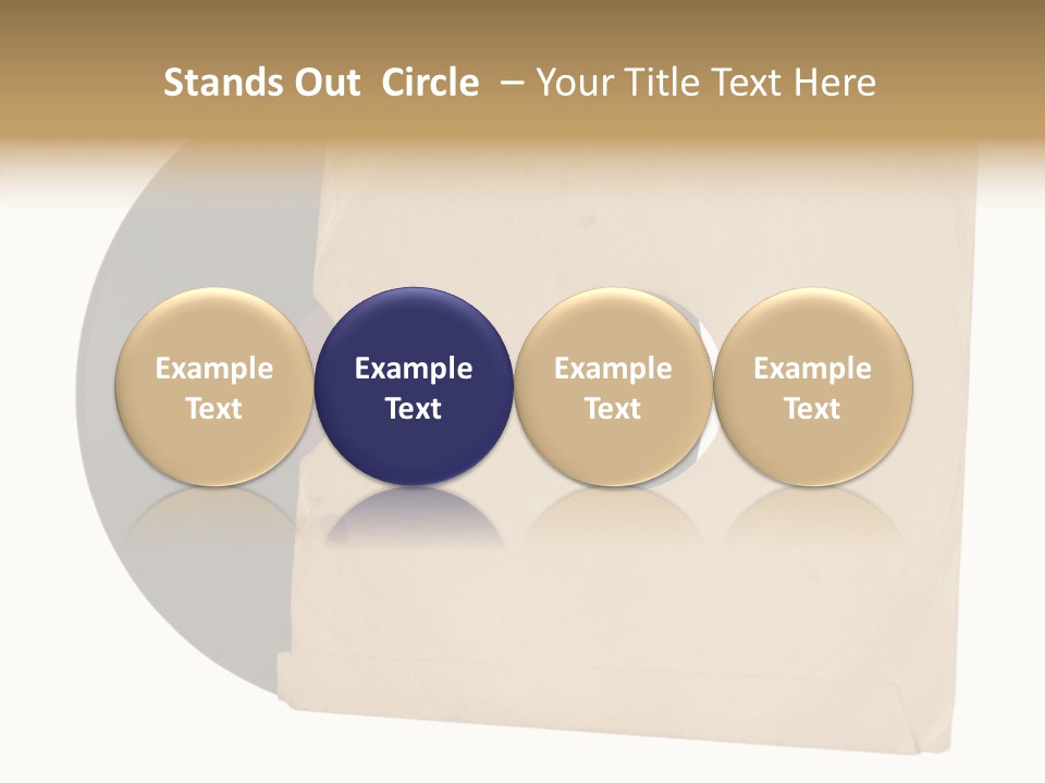 Retro Plate Detail PowerPoint Template