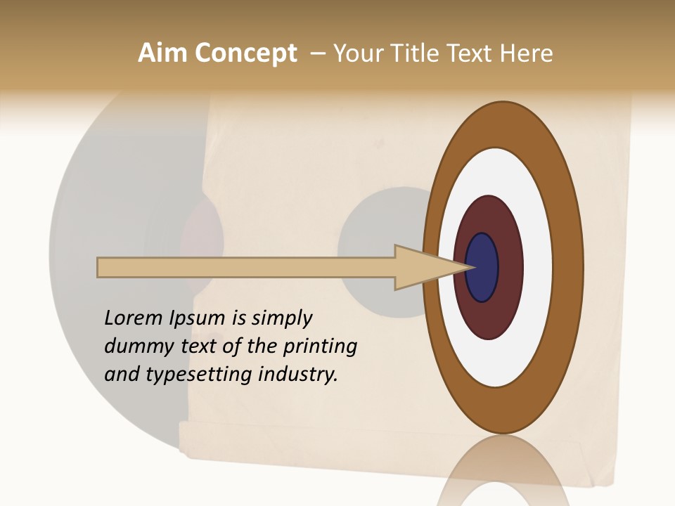 Retro Plate Detail PowerPoint Template