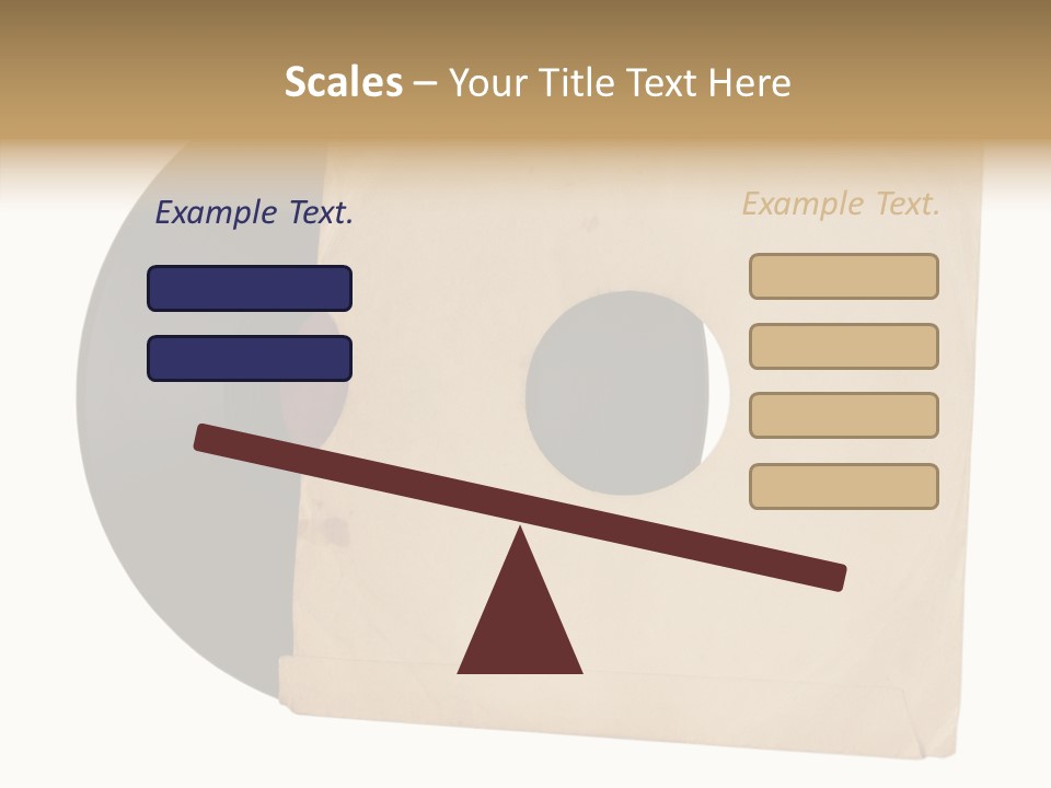 Retro Plate Detail PowerPoint Template