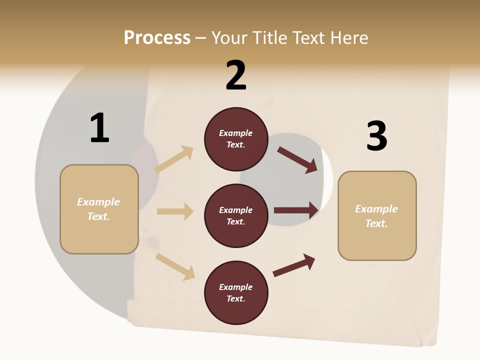 Retro Plate Detail PowerPoint Template