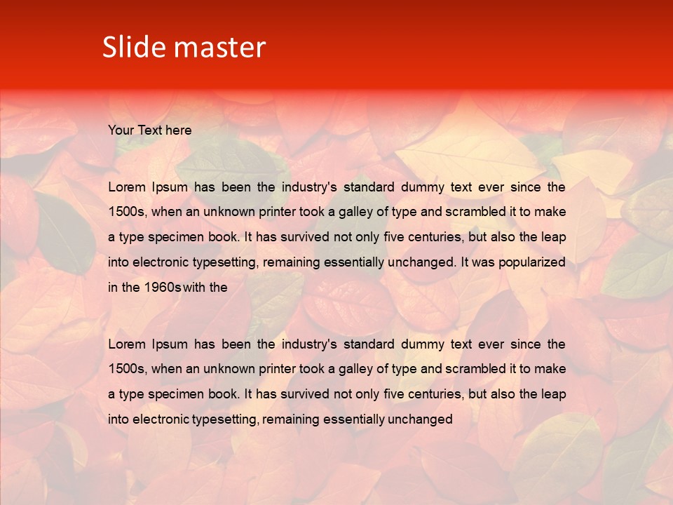 Changes Stem Top PowerPoint Template