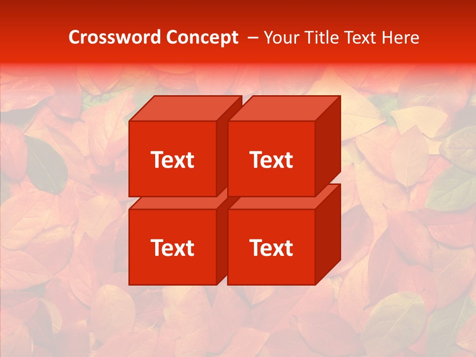 Changes Stem Top PowerPoint Template