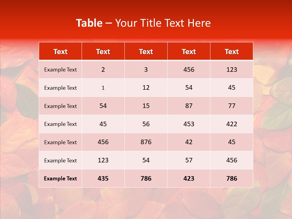 Changes Stem Top PowerPoint Template