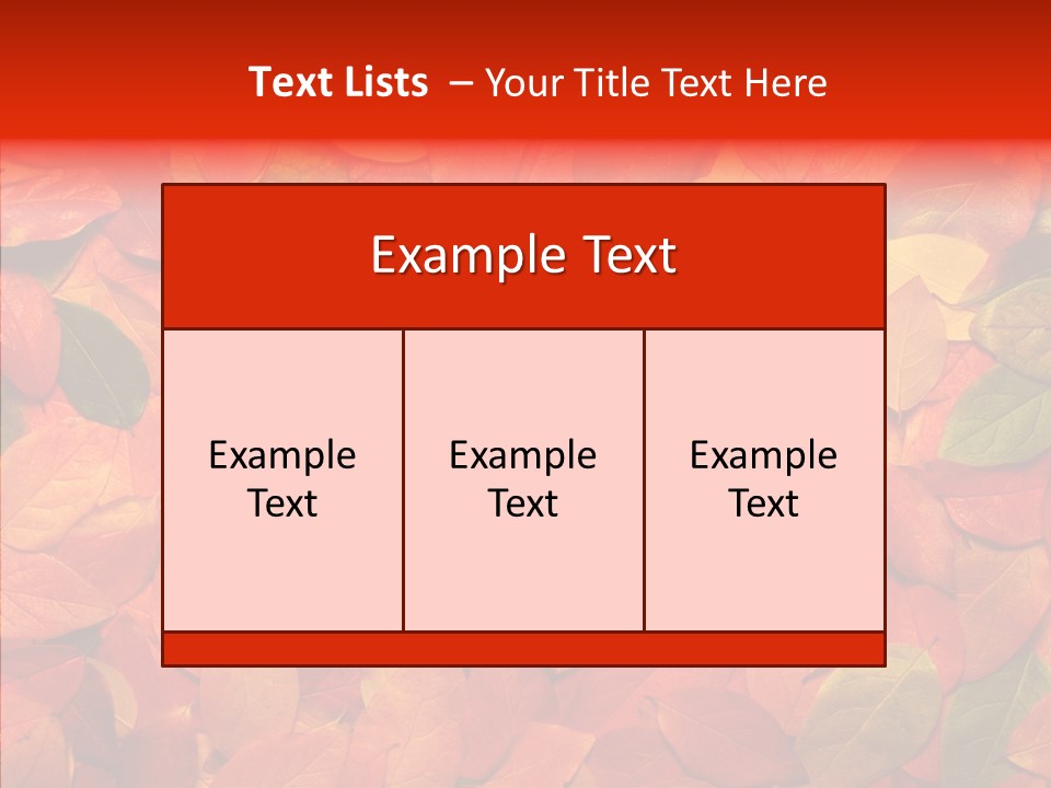 Changes Stem Top PowerPoint Template