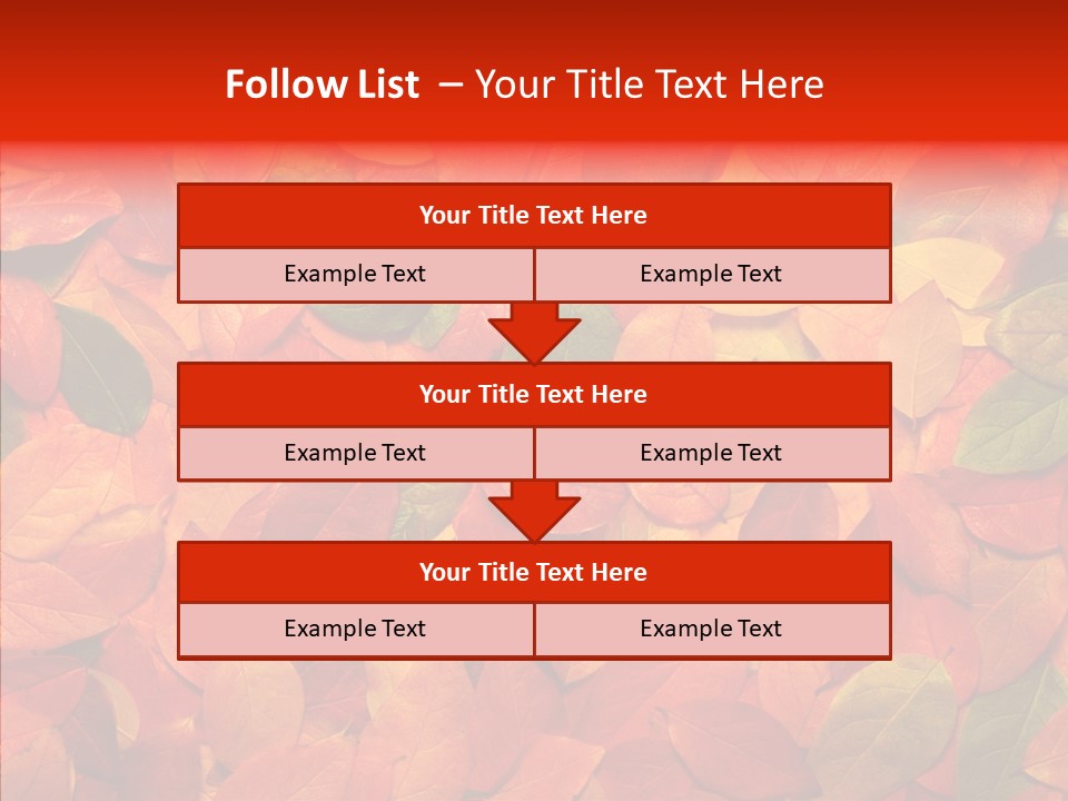 Changes Stem Top PowerPoint Template