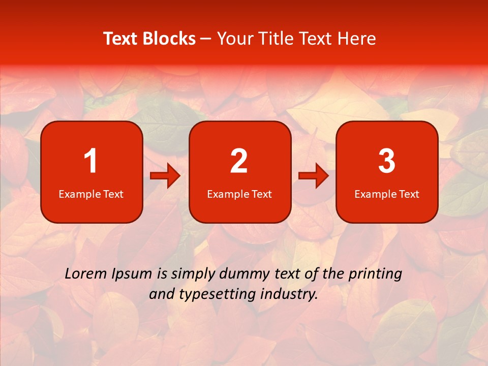 Changes Stem Top PowerPoint Template