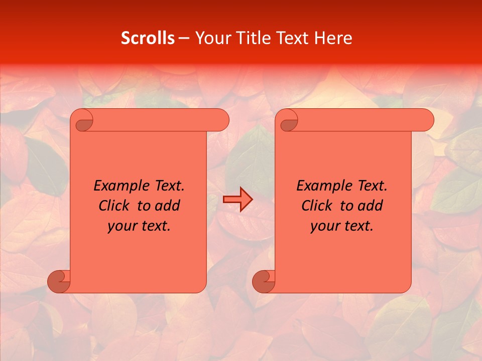Changes Stem Top PowerPoint Template