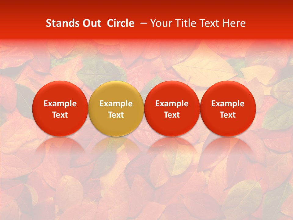 Changes Stem Top PowerPoint Template