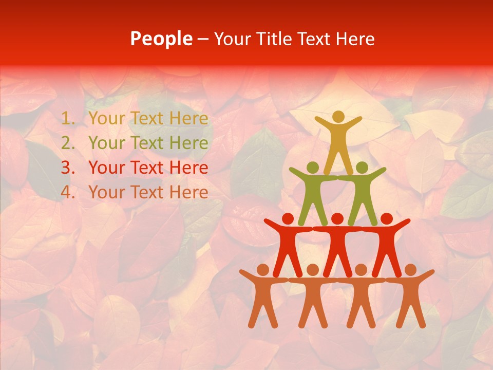 Changes Stem Top PowerPoint Template