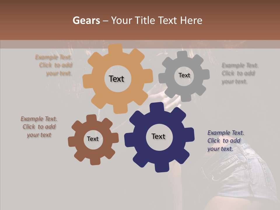 Music Movement Blue PowerPoint Template